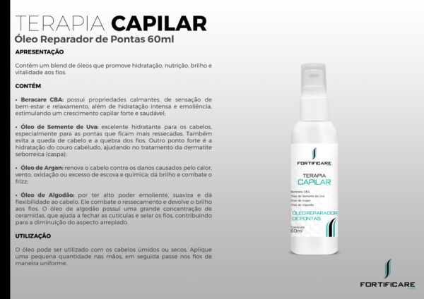 Óleo reparador de pontas - 60ml - Image 2